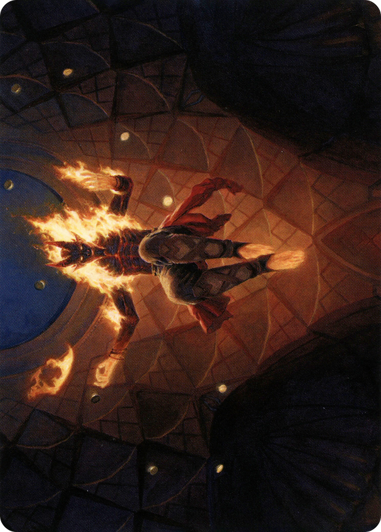 Yusri, Fortune's Flame Art Card [Modern Horizons 2 Art Series] | Deep Dive Games St. Marys