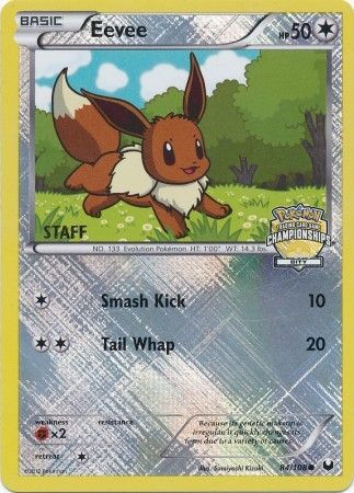 Eevee (84/108) (City Championship Staff) [League & Championship Cards] | Deep Dive Games St. Marys