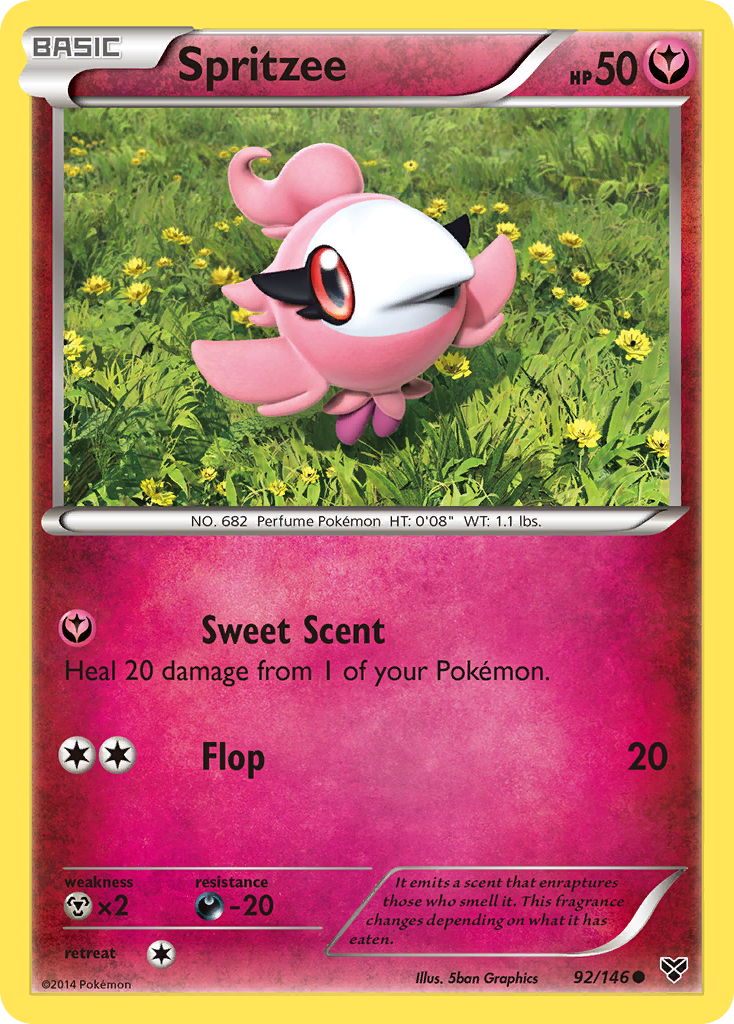 Spritzee (92/146) [XY: Base Set] | Deep Dive Games St. Marys