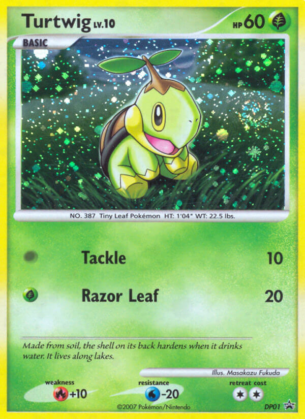 Turtwig (DP01) [Diamond & Pearl: Black Star Promos] | Deep Dive Games St. Marys