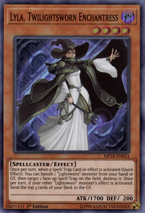 Lyla, Twilightsworn Enchantress [MP18-EN051] Super Rare | Deep Dive Games St. Marys