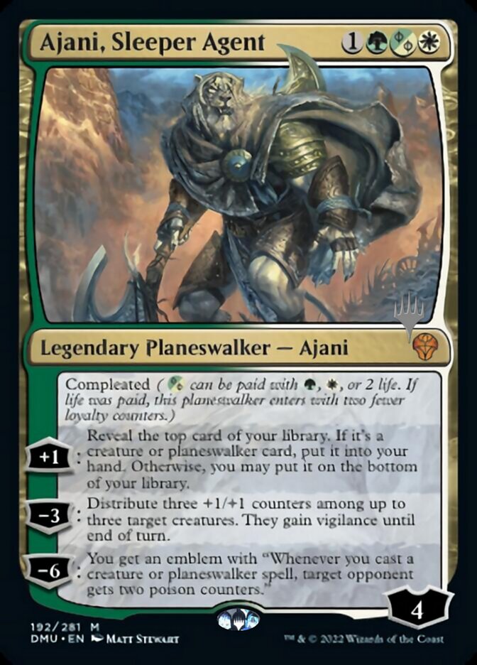 Ajani, Sleeper Agent (Promo Pack) [Dominaria United Promos] | Deep Dive Games St. Marys