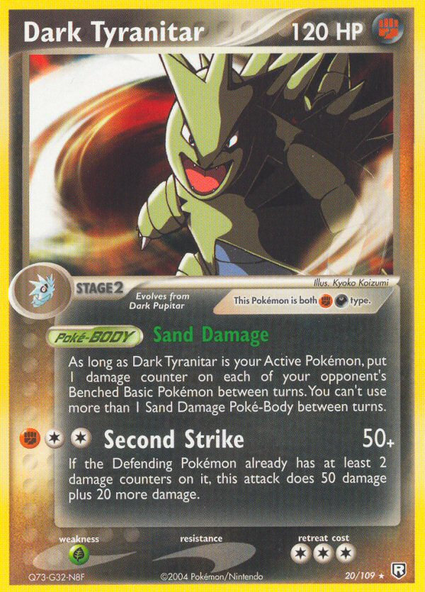 Dark Tyranitar (20/109) [EX: Team Rocket Returns] | Deep Dive Games St. Marys