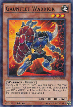 Gauntlet Warrior [BP03-EN070] Shatterfoil Rare | Deep Dive Games St. Marys