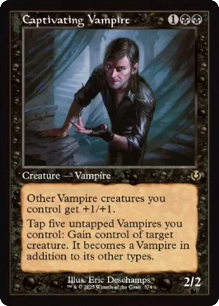 Captivating Vampire (Retro Frame) [Innistrad Remastered] | Deep Dive Games St. Marys