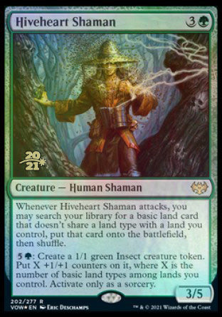 Hiveheart Shaman [Innistrad: Crimson Vow Prerelease Promos] | Deep Dive Games St. Marys