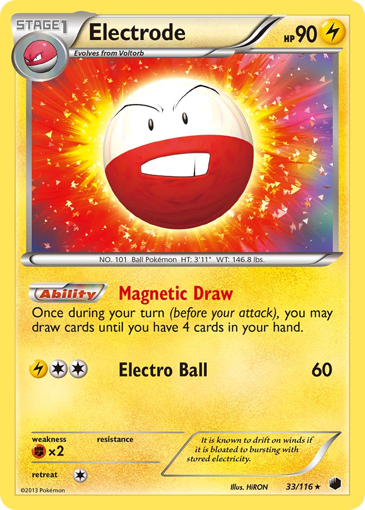 Electrode (33/116) (Theme Deck Exclusive) [Black & White: Plasma Freeze] | Deep Dive Games St. Marys