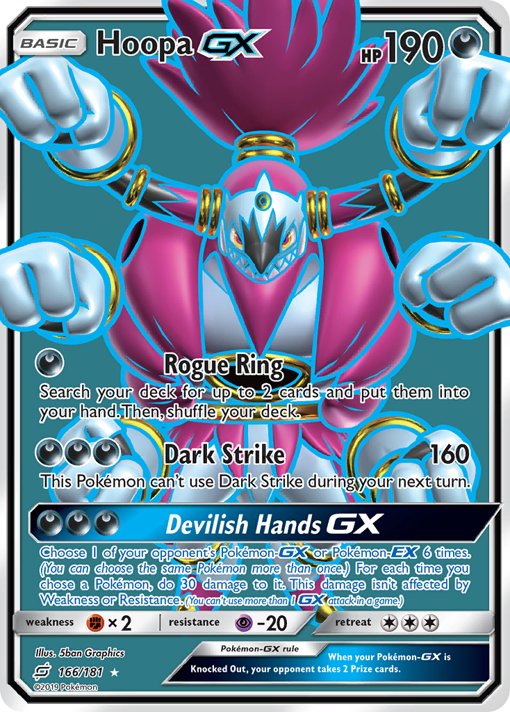 Hoopa GX (166/181) [Sun & Moon: Team Up] | Deep Dive Games St. Marys