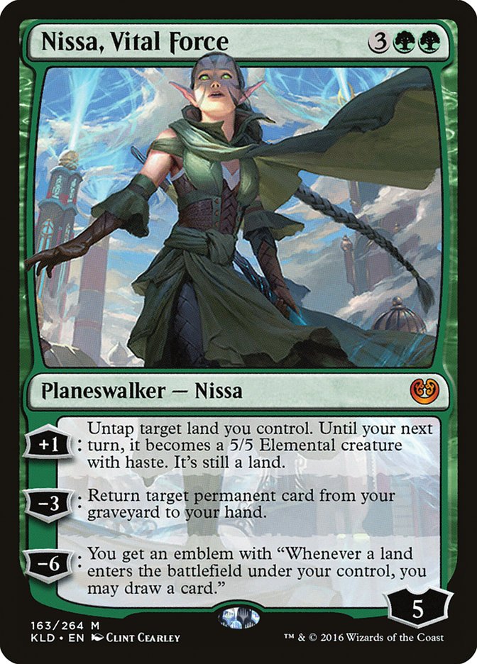 Nissa, Vital Force [Kaladesh] | Deep Dive Games St. Marys