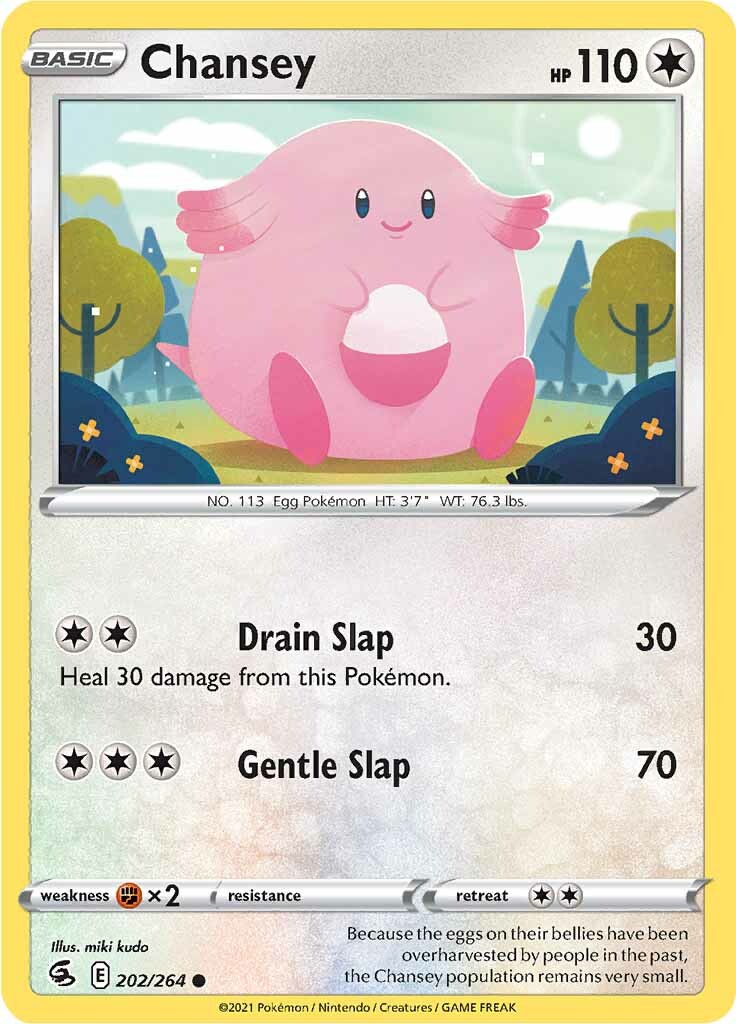 Chansey (202/264) [Sword & Shield: Fusion Strike] | Deep Dive Games St. Marys