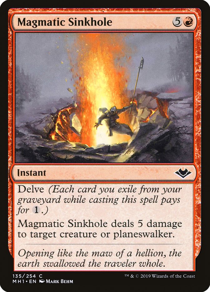 Magmatic Sinkhole [Modern Horizons] | Deep Dive Games St. Marys