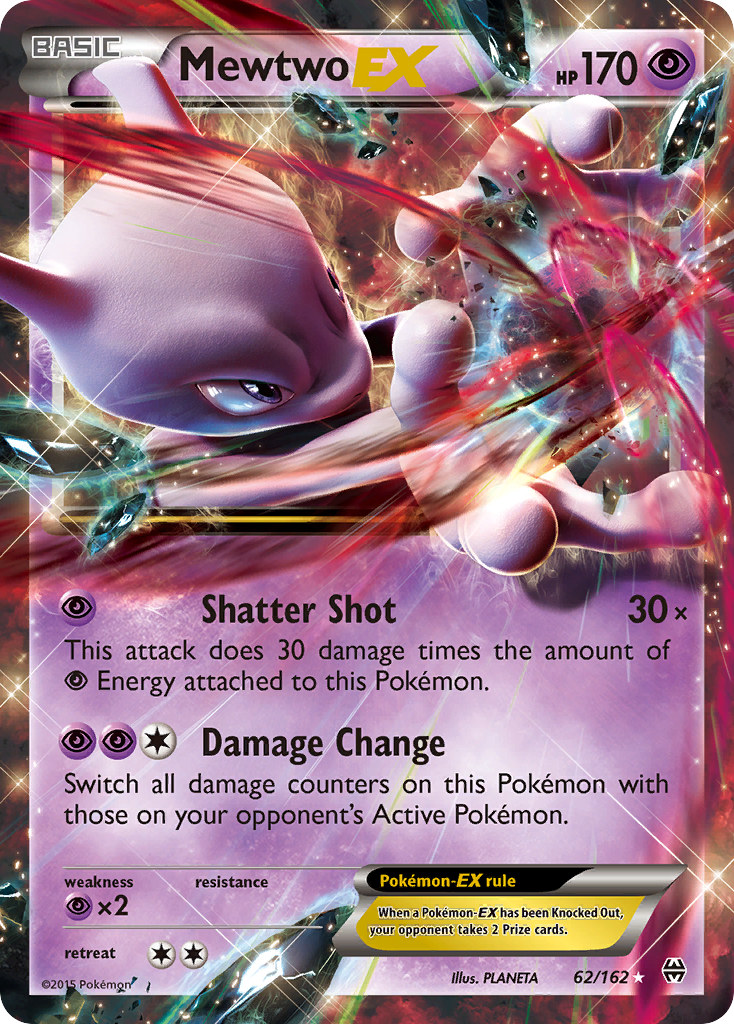 Mewtwo EX (62/162) [XY: BREAKthrough] | Deep Dive Games St. Marys