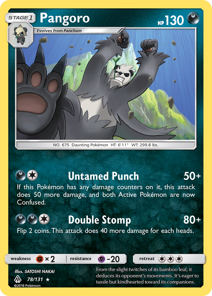 Pangoro (78/131) [Sun & Moon: Forbidden Light] | Deep Dive Games St. Marys