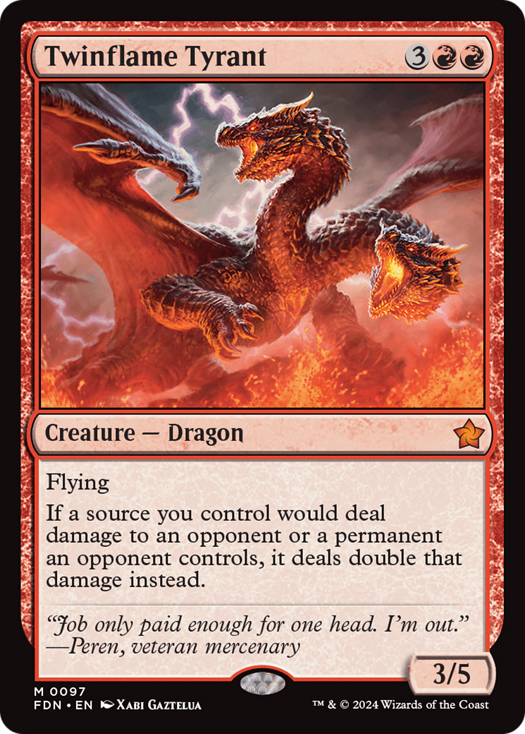 Twinflame Tyrant [Foundations] | Deep Dive Games St. Marys
