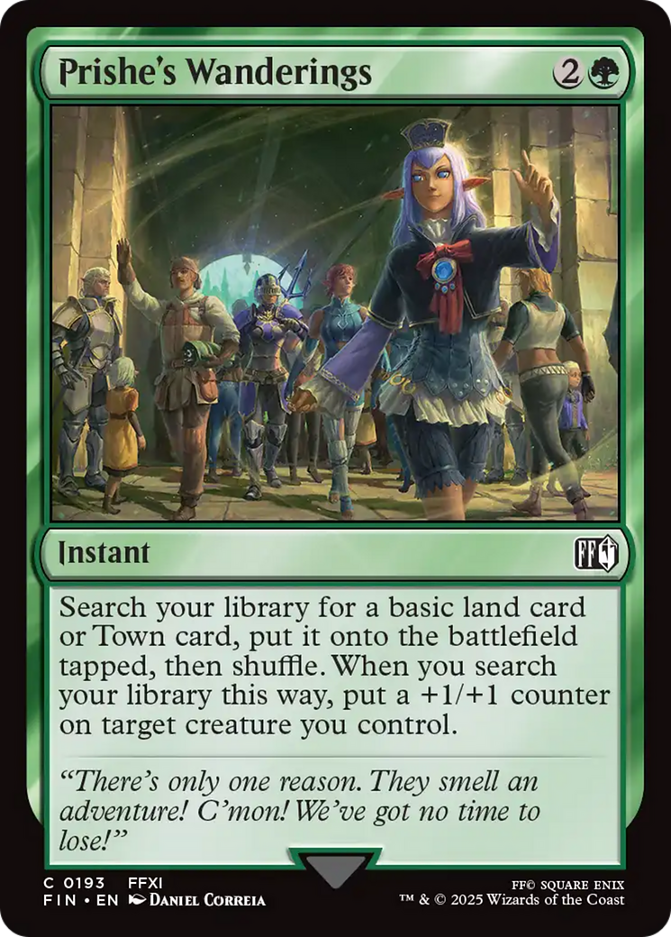 Prishe's Wanderings [FINAL FANTASY] | Deep Dive Games St. Marys