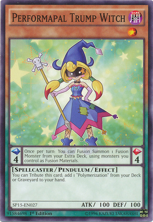 Performapal Trump Witch [SP15-EN027] Common | Deep Dive Games St. Marys