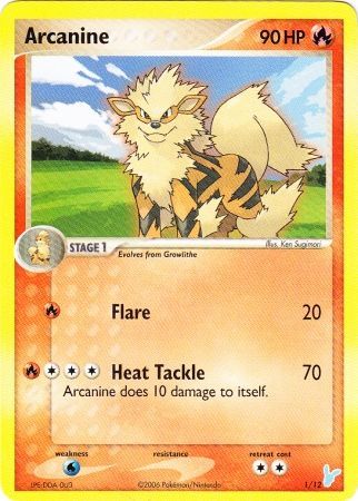 Arcanine (1/12) [EX: Trainer Kit 2 - Minun] | Deep Dive Games St. Marys