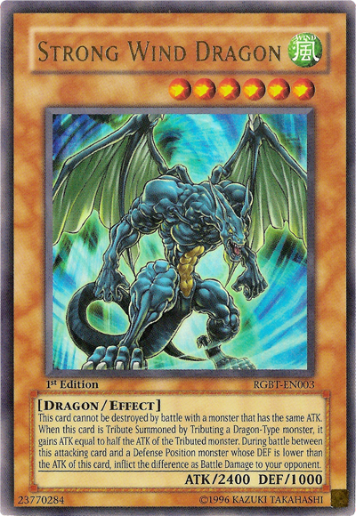 Strong Wind Dragon [RGBT-EN003] Ultra Rare | Deep Dive Games St. Marys