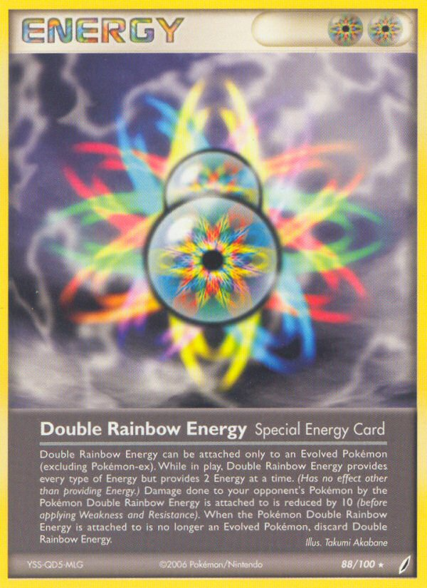 Double Rainbow Energy (88/100) [EX: Crystal Guardians] | Deep Dive Games St. Marys