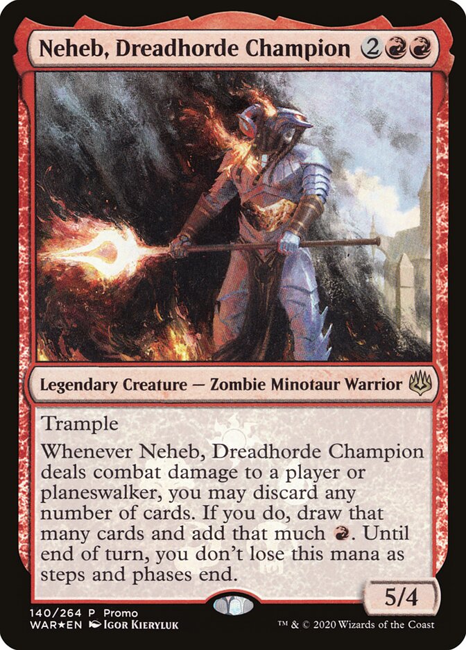 Neheb, Dreadhorde Champion [Resale Promos] | Deep Dive Games St. Marys