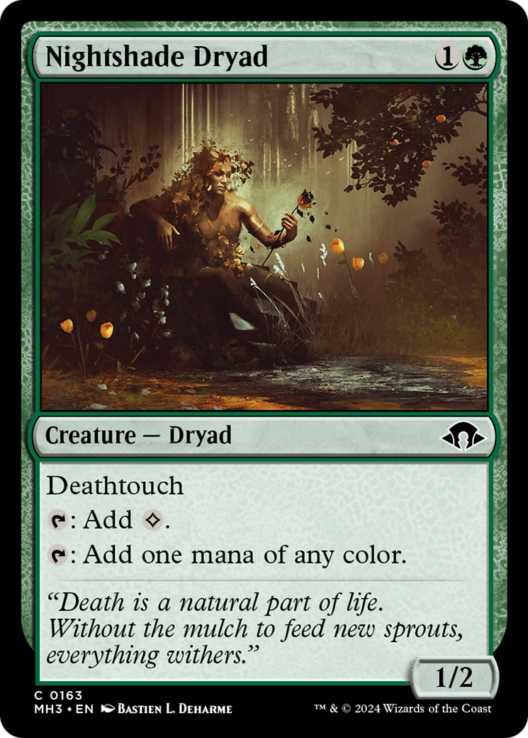 Nightshade Dryad [Modern Horizons 3] | Deep Dive Games St. Marys