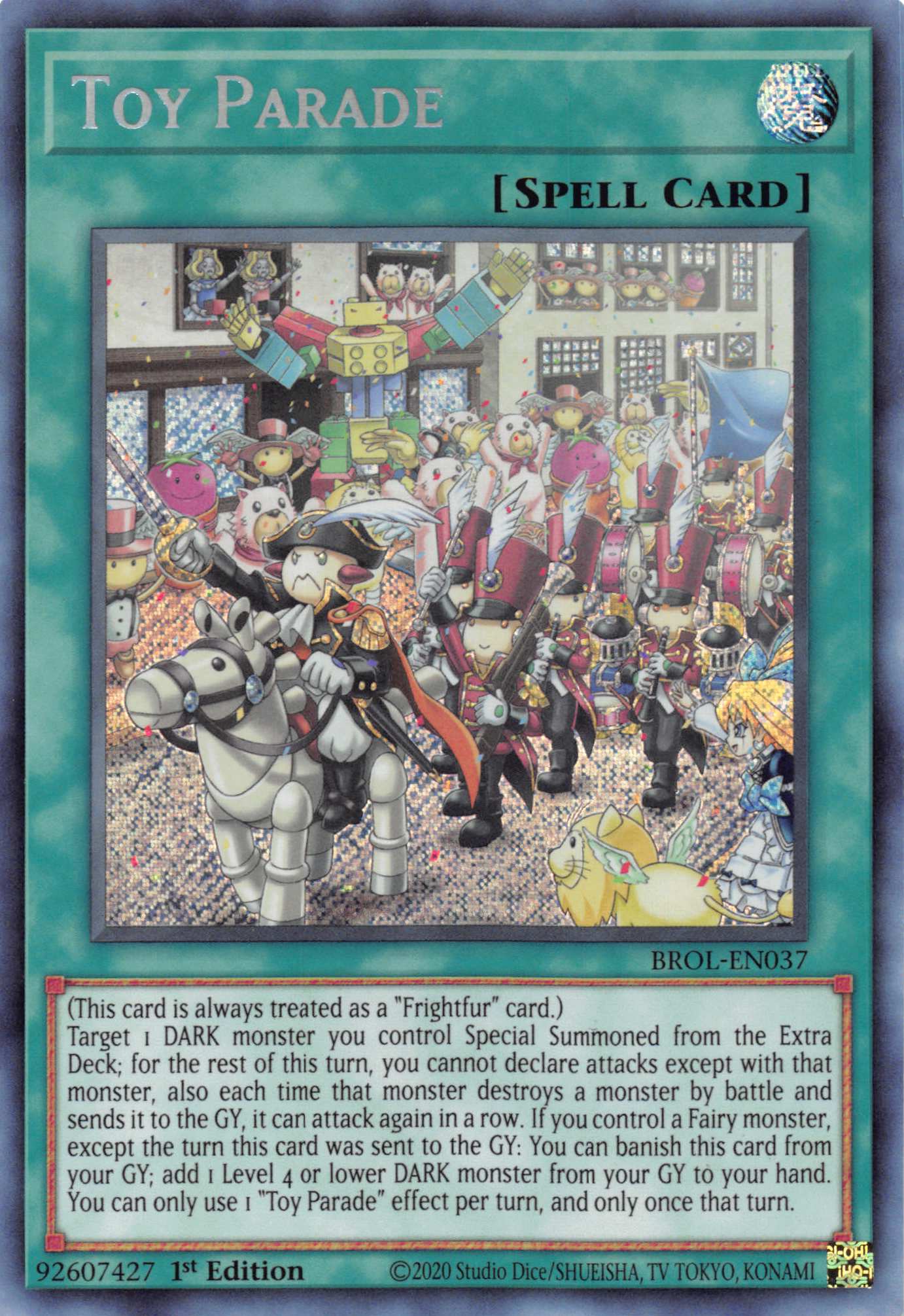 Toy Parade [BROL-EN037] Secret Rare | Deep Dive Games St. Marys