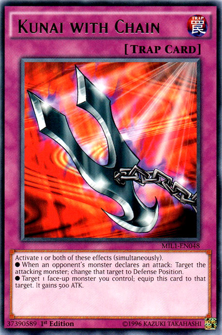 Kunai with Chain [MIL1-EN048] Rare | Deep Dive Games St. Marys