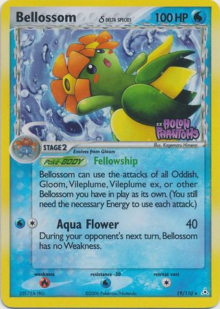 Bellossom (19/110) (Delta Species) (Stamped) [EX: Holon Phantoms] | Deep Dive Games St. Marys