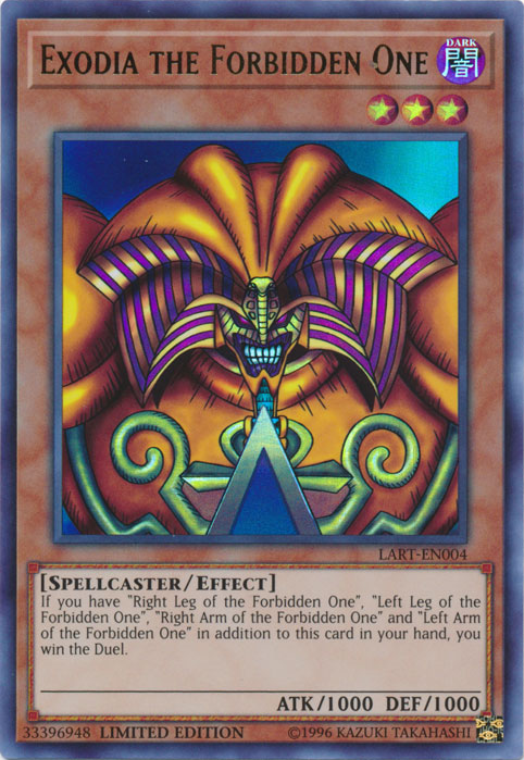 Exodia the Forbidden One [LART-EN004] Ultra Rare | Deep Dive Games St. Marys