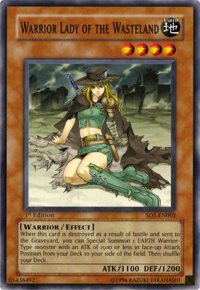 Warrior Lady of the Wasteland [SD5-EN002] Common | Deep Dive Games St. Marys