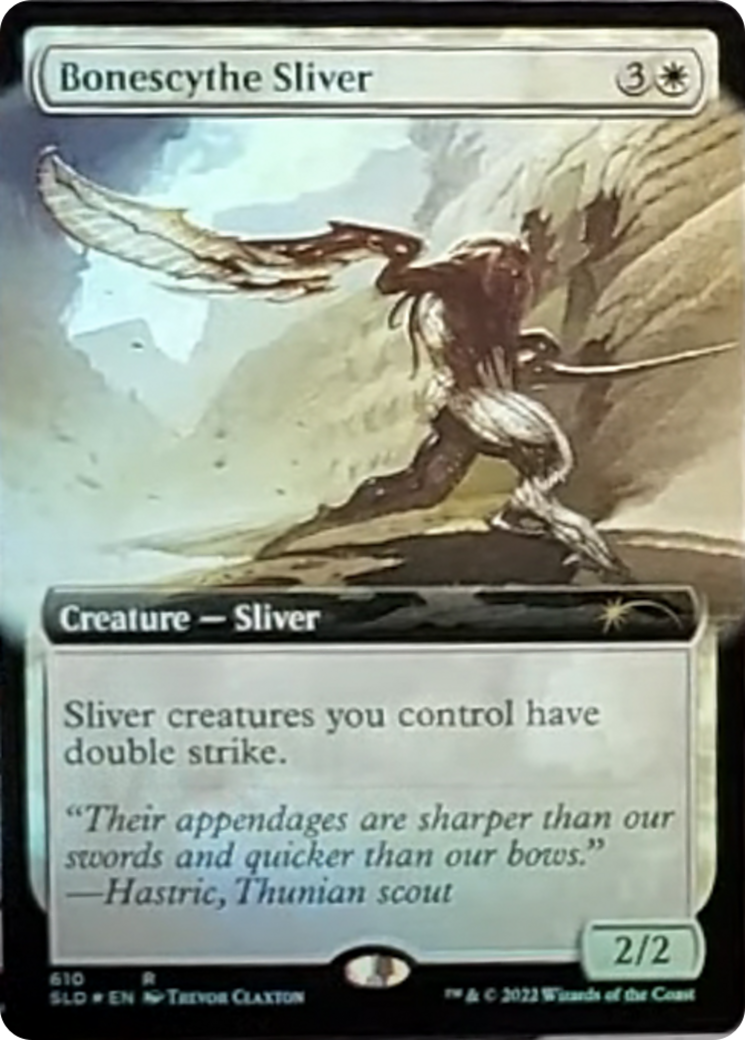 Bonescythe Sliver (Extended Art) [Secret Lair Drop Series] | Deep Dive Games St. Marys