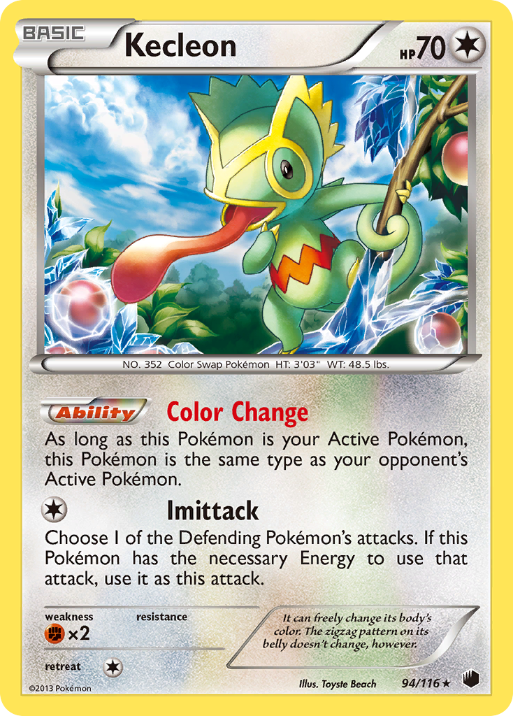 Kecleon (94/116) [Black & White: Plasma Freeze] | Deep Dive Games St. Marys