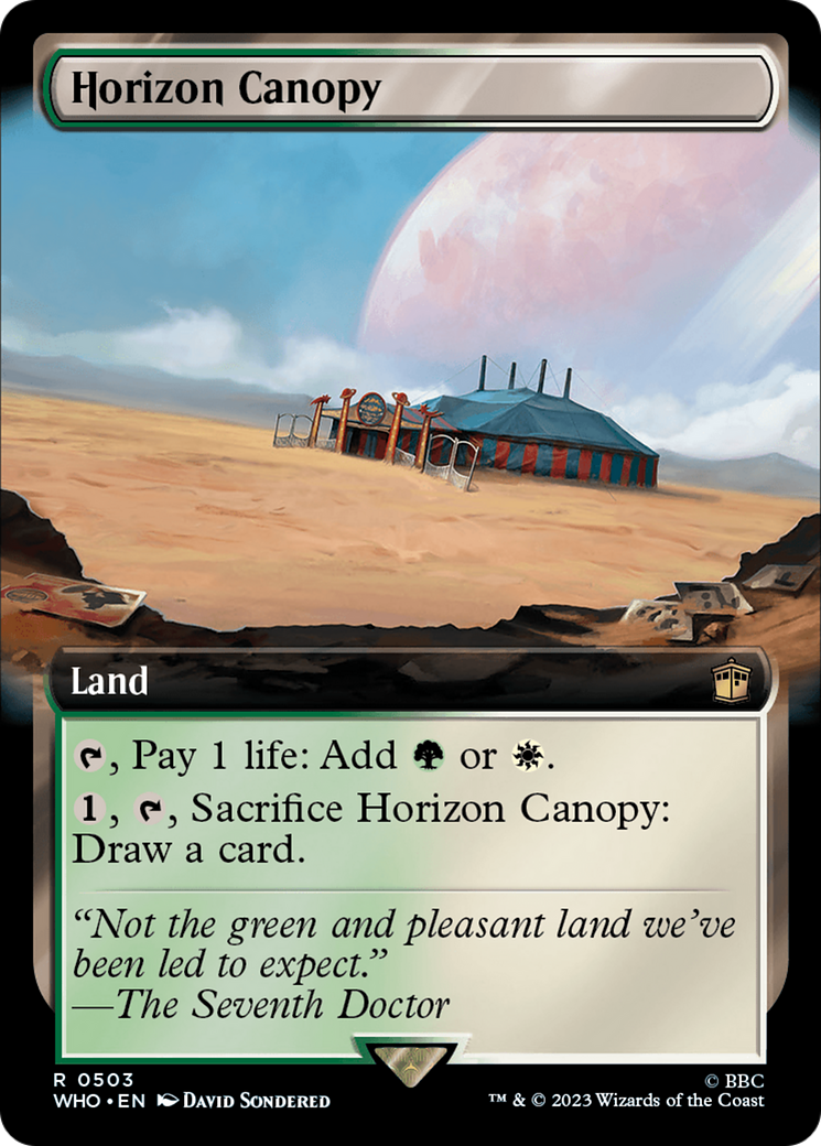 Horizon Canopy (Extended Art) [Doctor Who] | Deep Dive Games St. Marys
