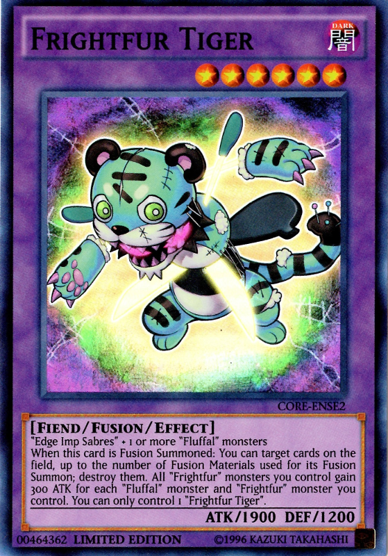 Frightfur Tiger [CORE-ENSE2] Super Rare | Deep Dive Games St. Marys