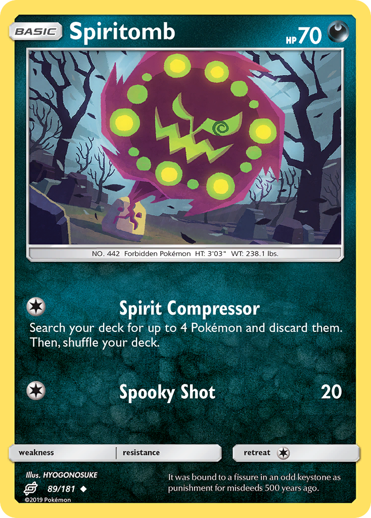 Spiritomb (89/181) [Sun & Moon: Team Up] | Deep Dive Games St. Marys