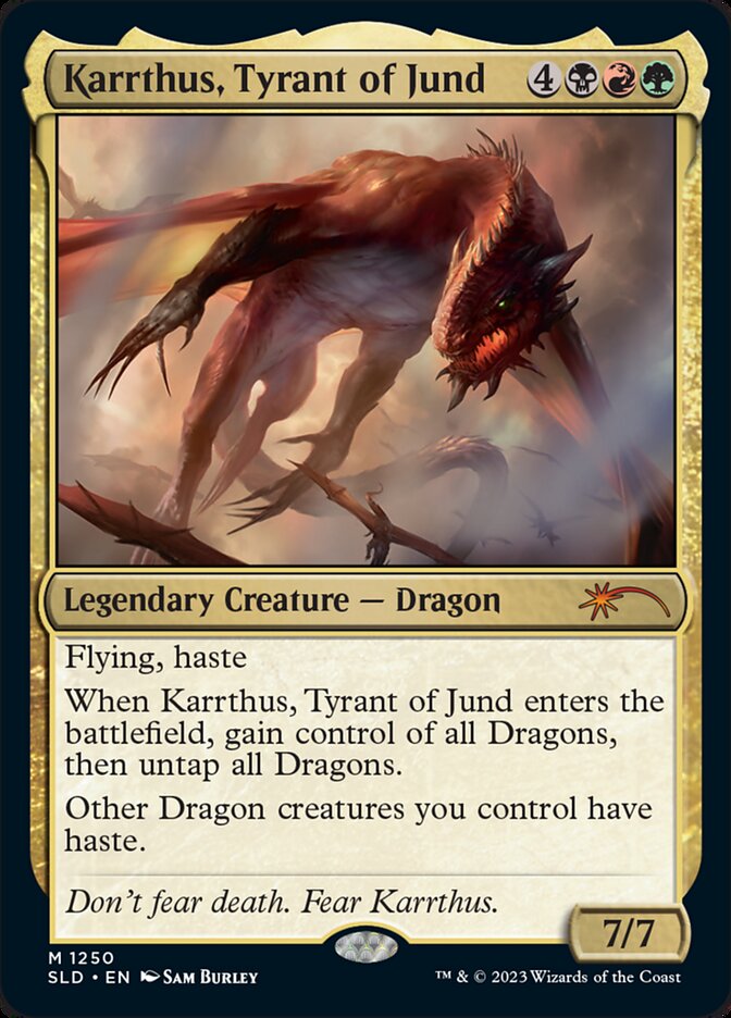 Karrthus, Tyrant of Jund [Secret Lair Drop Series] | Deep Dive Games St. Marys