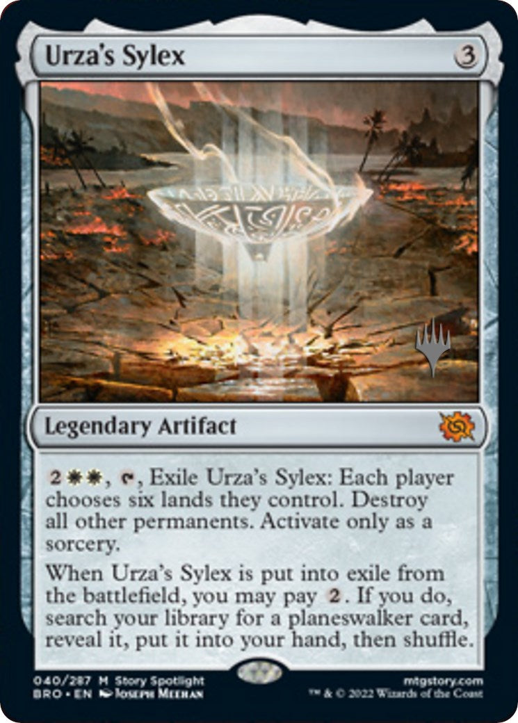 Urza's Sylex (Promo Pack) [The Brothers' War Promos] | Deep Dive Games St. Marys