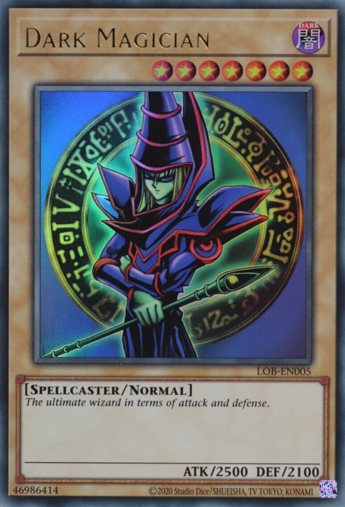 Dark Magician (25th Anniversary) [LOB-EN005] Ultra Rare | Deep Dive Games St. Marys