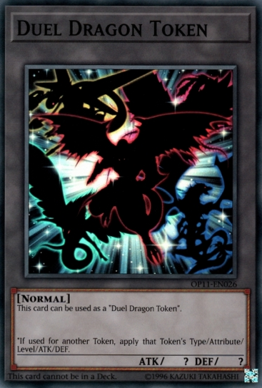 Duel Dragon Token [OP11-EN026] Super Rare | Deep Dive Games St. Marys