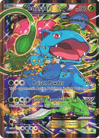 Venusaur EX (XY123) (Jumbo Card) [XY: Black Star Promos] | Deep Dive Games St. Marys