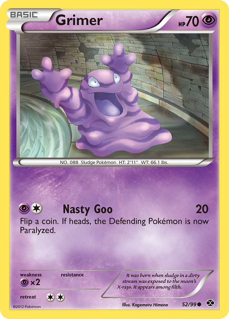 Grimer (52/99) [Black & White: Next Destinies] | Deep Dive Games St. Marys