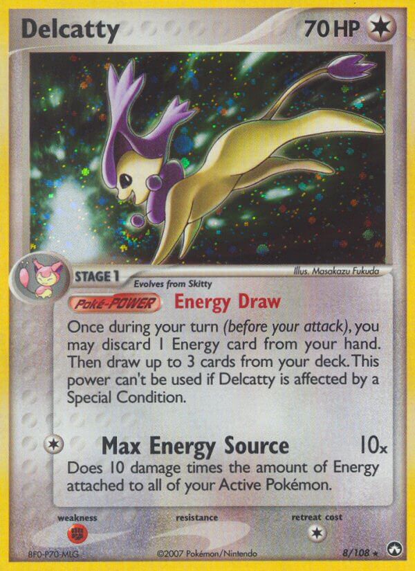 Delcatty (8/108) (Theme Deck Exclusive) [EX: Power Keepers] | Deep Dive Games St. Marys