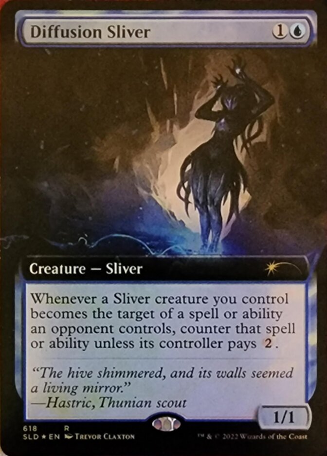 Diffusion Sliver (Extended Art) [Secret Lair Drop Promos] | Deep Dive Games St. Marys