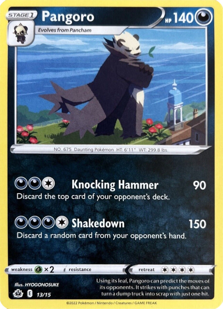 Pangoro (13/15) [McDonald's Promos: Match Battle] | Deep Dive Games St. Marys