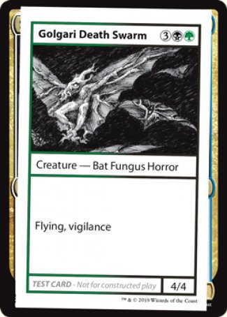 Golgari Death Swarm (2021 Edition) [Mystery Booster Playtest Cards] | Deep Dive Games St. Marys