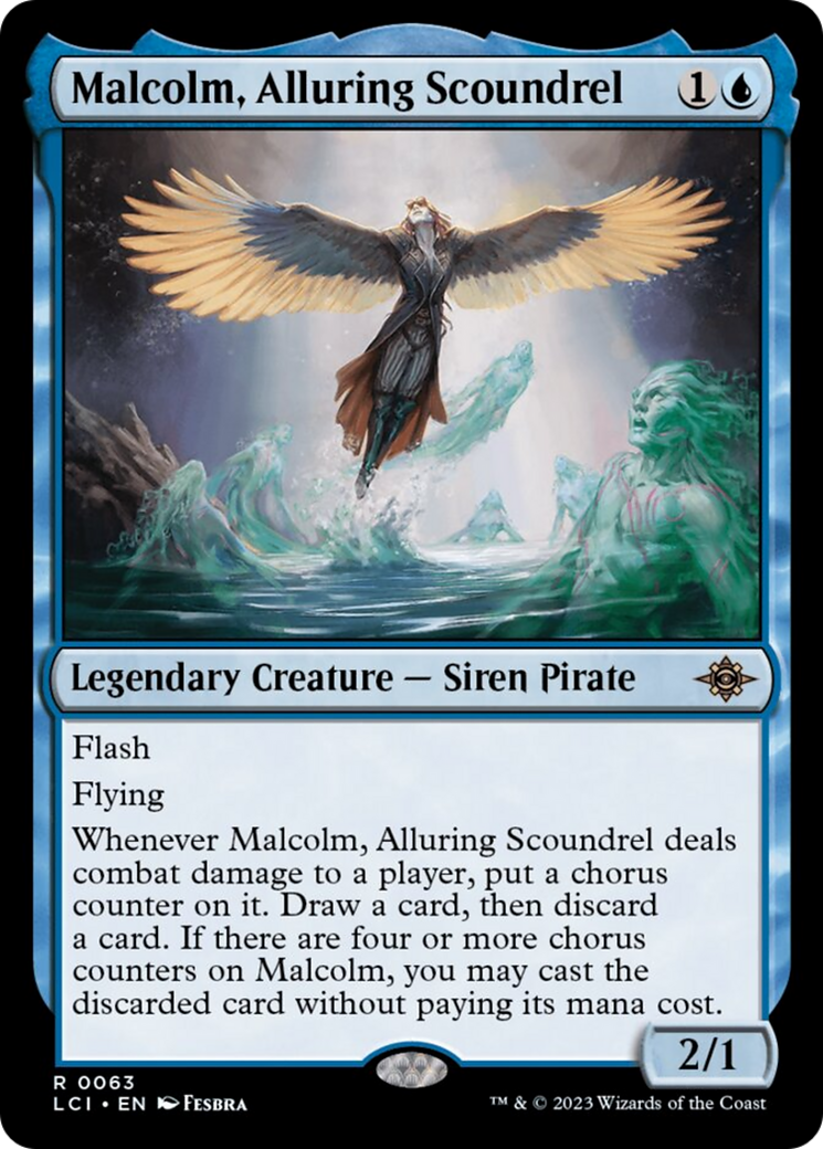 Malcolm, Alluring Scoundrel [The Lost Caverns of Ixalan] | Deep Dive Games St. Marys