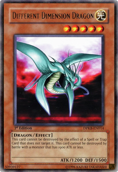 Different Dimension Dragon [DPKB-EN014] Rare | Deep Dive Games St. Marys