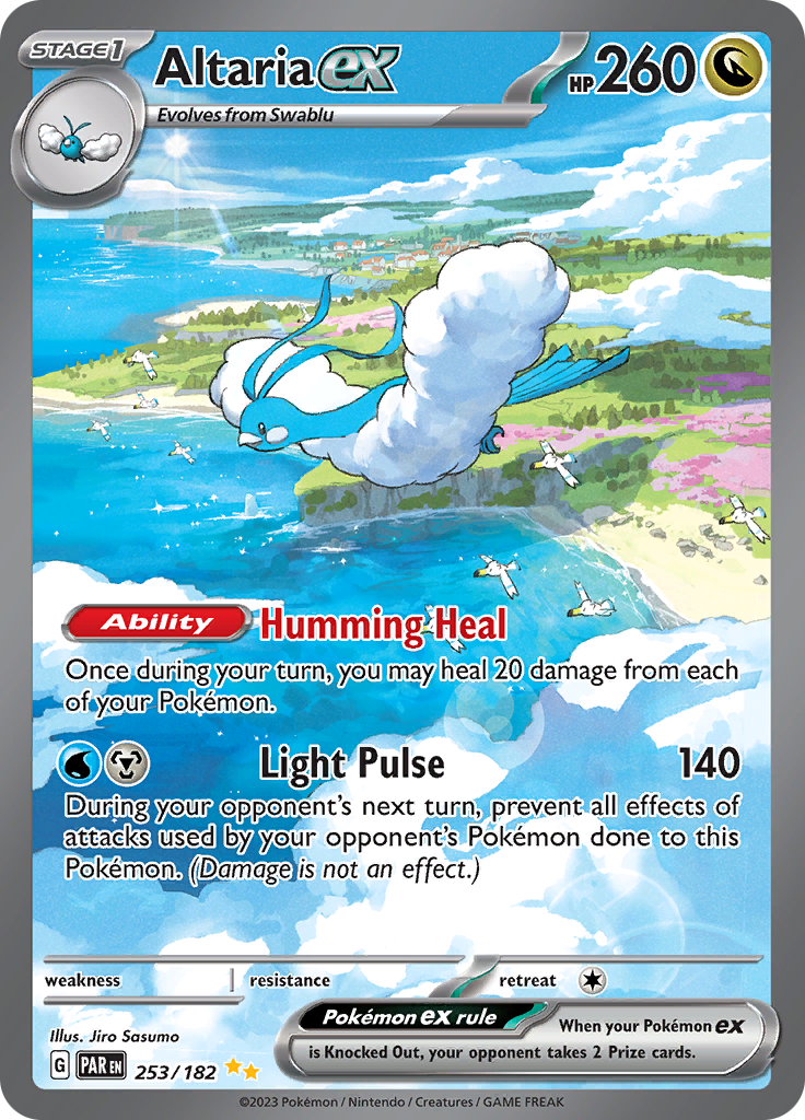 Altaria ex (253/182) [Scarlet & Violet: Paradox Rift] | Deep Dive Games St. Marys