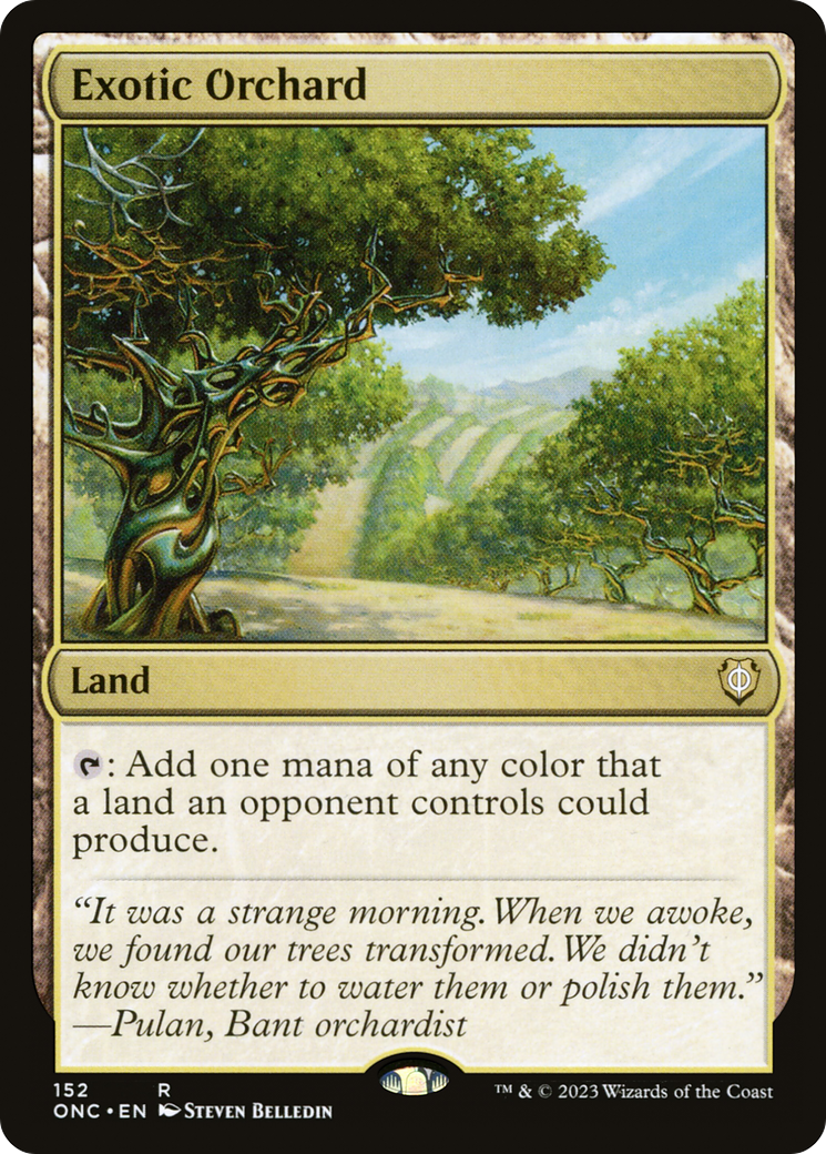 Exotic Orchard [Phyrexia: All Will Be One Commander] | Deep Dive Games St. Marys