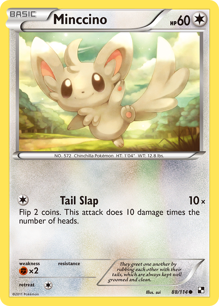 Minccino (88/114) [Black & White: Base Set] | Deep Dive Games St. Marys